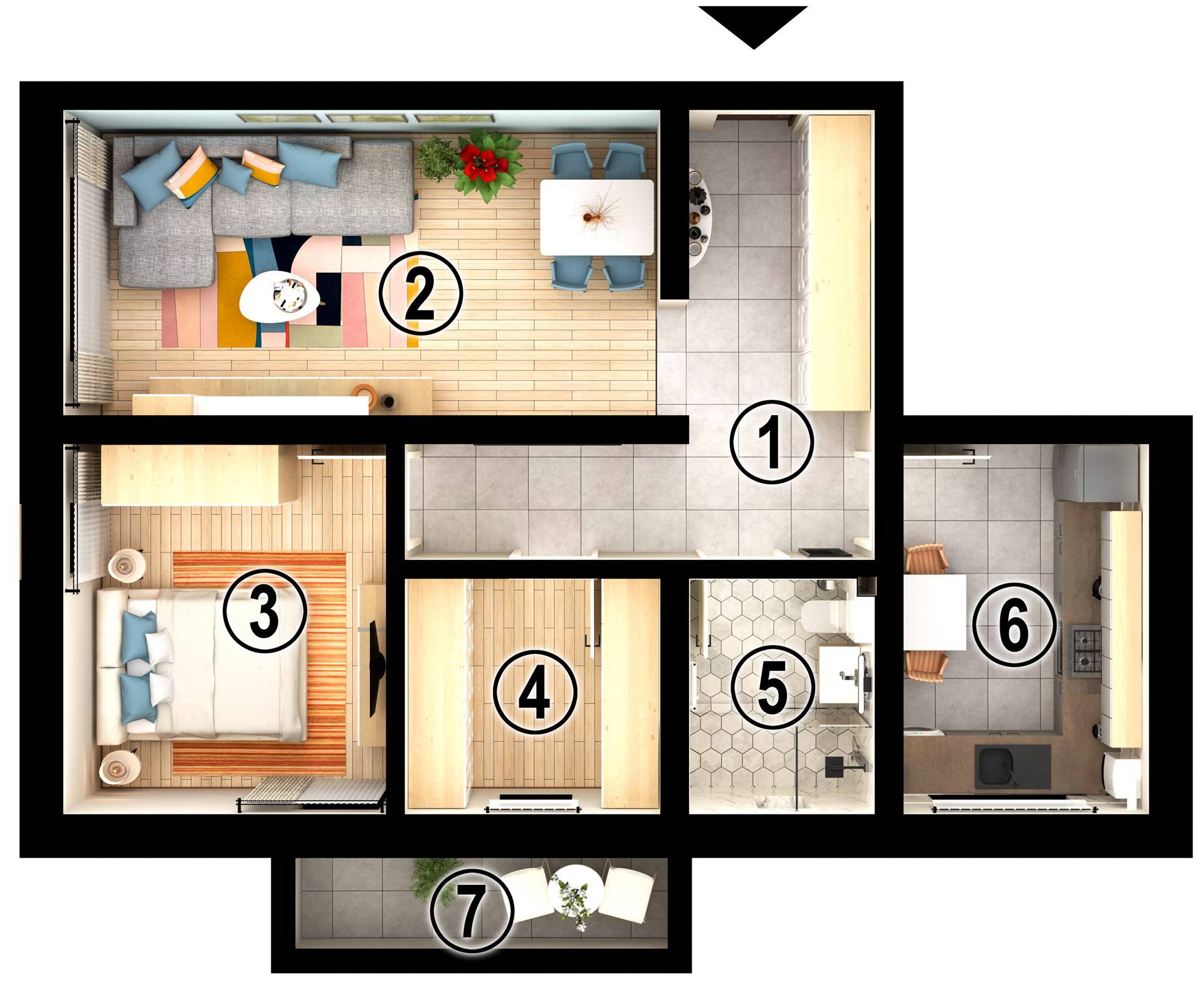 2 Camere Tip C